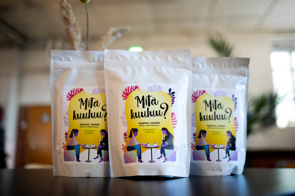 Lehmus Roasteryn ja Uuttajan Mitä kuuluu? -kahvin tuotto lahjoitetaan mielenterveystyöhön