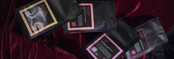 Ylähyllyn valikoiman kahveja