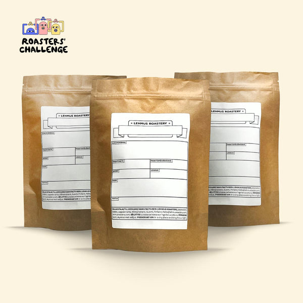 Roasters' Challenge -kisakahvit: 3x100g