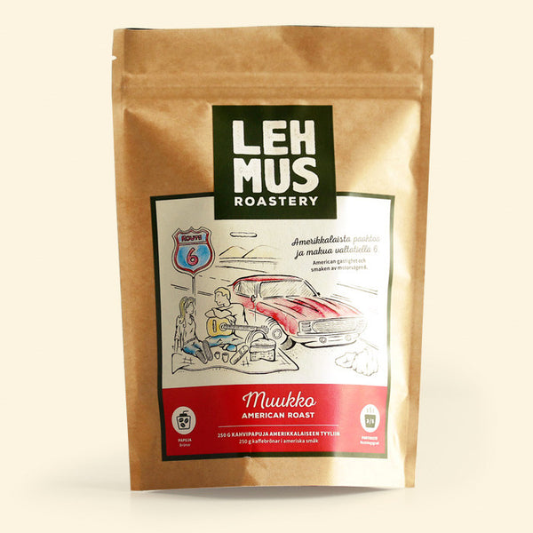 Keskipaahtoinen kahvi - Muukko - Lehmus Roastery