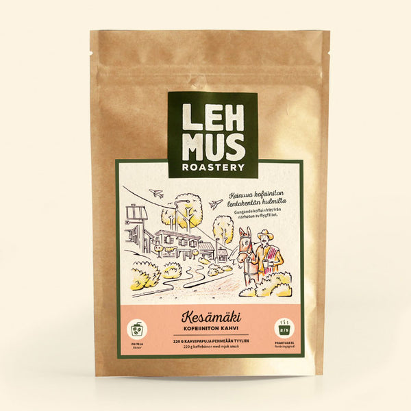 Kofeiiniton kahvi - Kesämäki - Lehmus Roastery