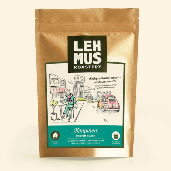 Keskipaahtoinen kahvi - Kimpinen - Lehmus Roastery