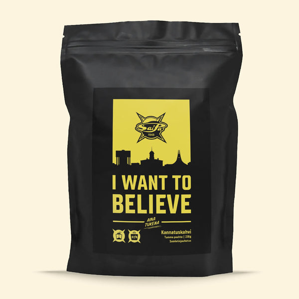 I want to believe - SaiPa-kannatuskahvi - Lehmus Roastery