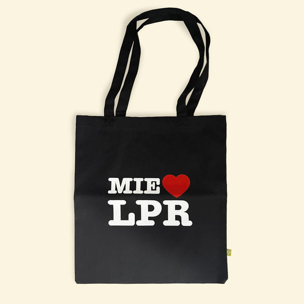 Hito Hyvä kangaskassi - Mie <3 Lpr