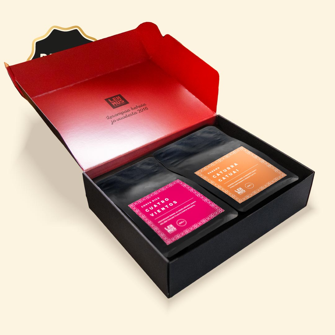 Lesoilulaatikko 2025 - Lehmus Roastery