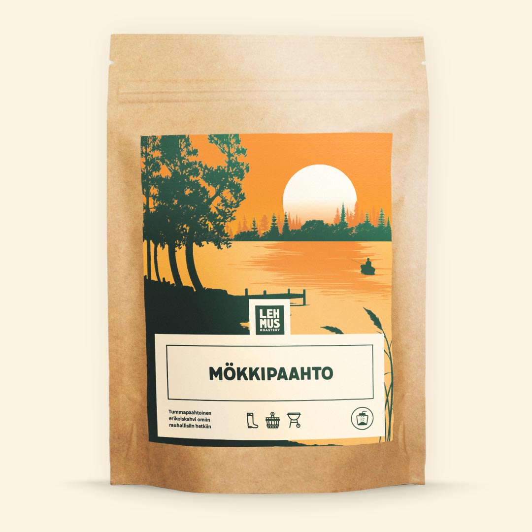 Mökkipaahto - Tummapaahtoinen kahvi - Lehmus Roastery