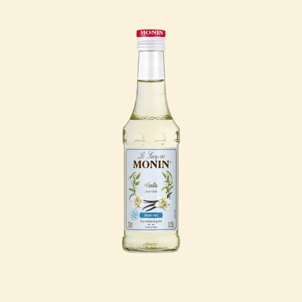 Monin vanilja sokeriton makusiirappi, 25cl