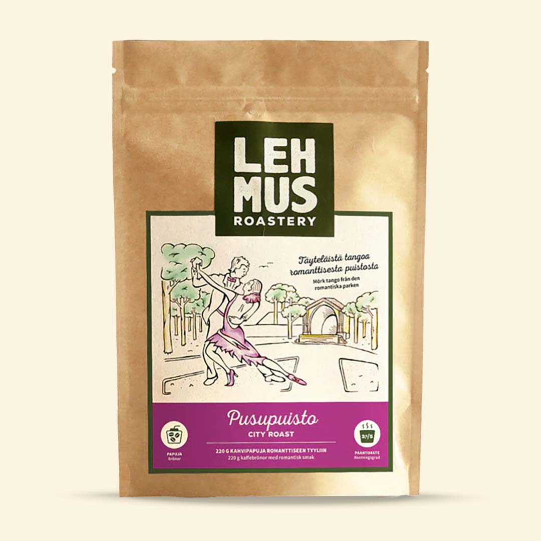 Pusupuisto - Keskipaahtoinen kahvii - Lehmus Roastery
